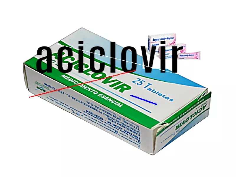 Aciclovir en comprimé sans ordonnance